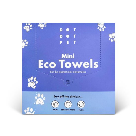 Mini Eco Towels. Neliela izmēra ekoloģiski dvieļi.